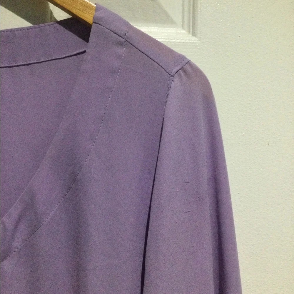 Michel Studio Lavender Tunic Top - Picture 4 of 5